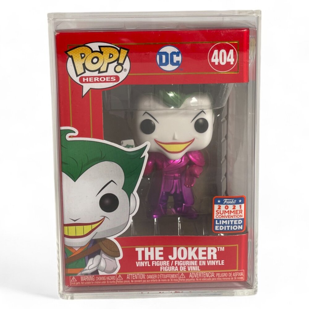 Funko Pop! DC Heroes: The Joker (Metallic Shanghai China Exclusive) - Picture 1 of 7